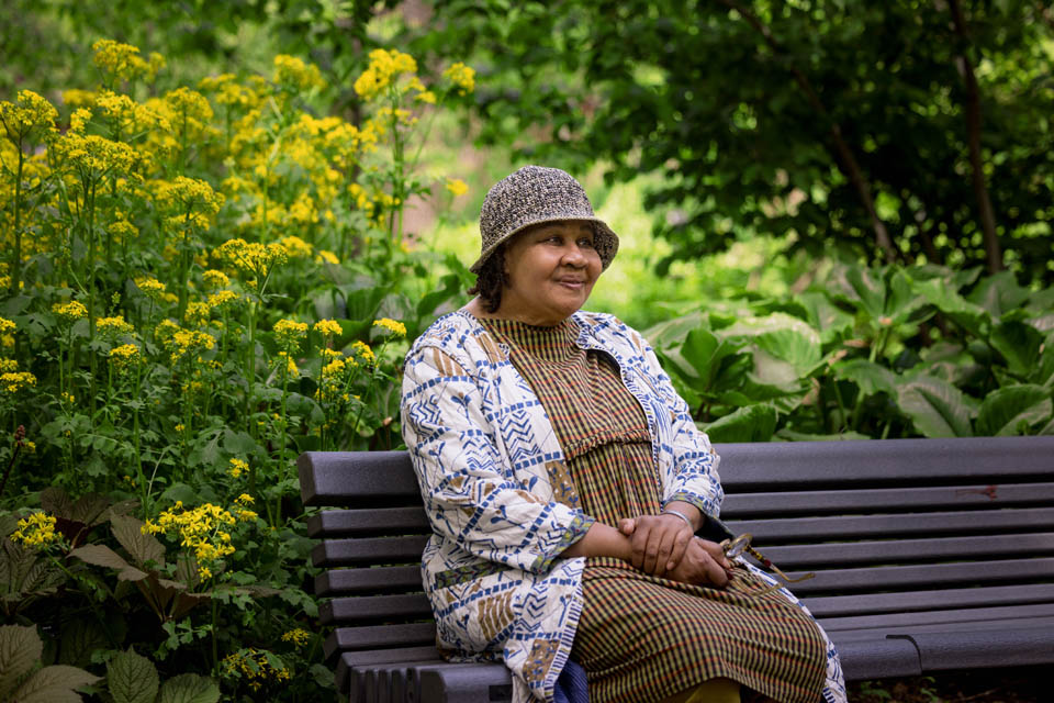 Renowned Antigua-born author Jamaica Kincaid received the 2024 St. ֱοƵ Literary Award on Thursday, April 25. In her works, Kincaid explores themes of colonialism, gender and sexuality, racism, class, and familial relationships.