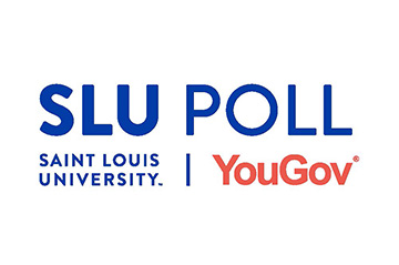 The February 2024 SLU/YouGov Poll surveyed 900 likely Missouri voters about their opinions regarding the 2024 election, critical political issues facing the state and country, Missouri education issues, and matters being considered by the Missouri legislature.
